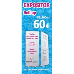 ROLL-UP 85X200